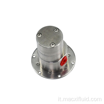 Testa della pompa per ingranaggio a pressione magnetica in miniatura